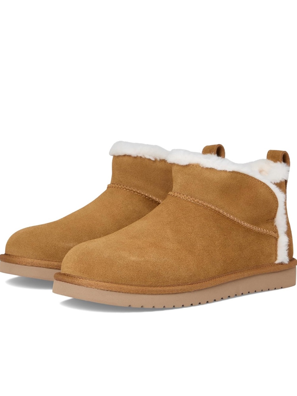 NWB Koolaburra by UGG Koola Ultra Mini Platform Suede Boots Size 11 In Chesnut